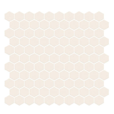Jeffrey Court Vintage Studio 1" Hexagon 11" x 11.38" Porcelain Mosaic