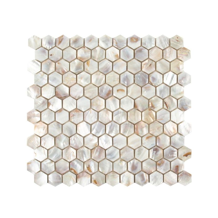 Jeffrey Court Eternal 11" x 11.63" Mother of Pearl Mosaic