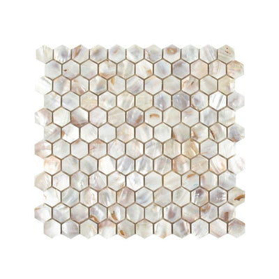 Jeffrey Court Eternal 11" x 11.63" Mother of Pearl Mosaic