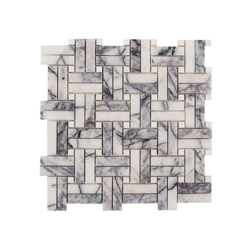 Jeffrey Court Eternal 10.88" x 10.88" Marble Mosaic