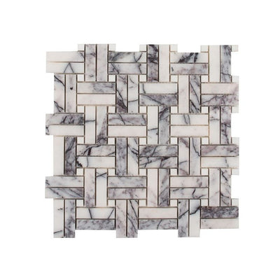 Jeffrey Court Eternal 10.88" x 10.88" Marble Mosaic