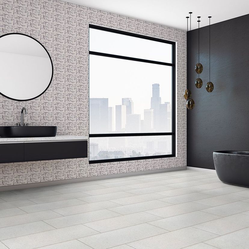 Jeffrey Court Eternal 10.88" x 10.88" Marble Mosaic