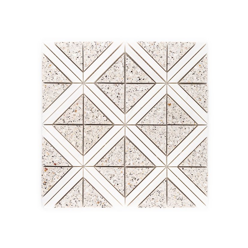 Jeffrey Court Modern Mixer Cloven 12" x 12" Terrazzo Mosaic