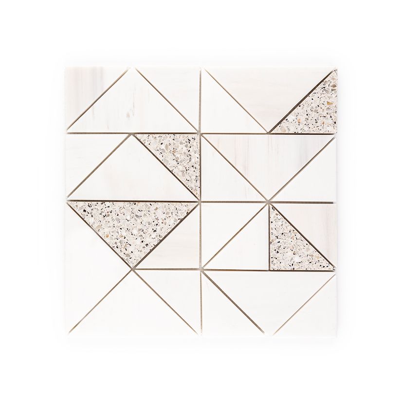 Jeffrey Court Modern Mixer Sunder 12" x 12" Terrazzo Mosaic