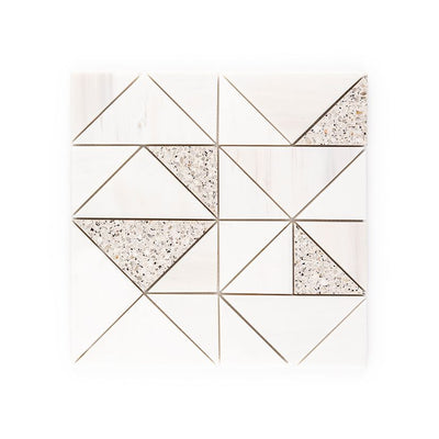 Jeffrey Court Modern Mixer Sunder 12" x 12" Terrazzo Mosaic