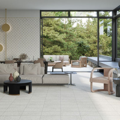 Jeffrey Court Modern Mixer Cloven 12" x 12" Terrazzo Mosaic