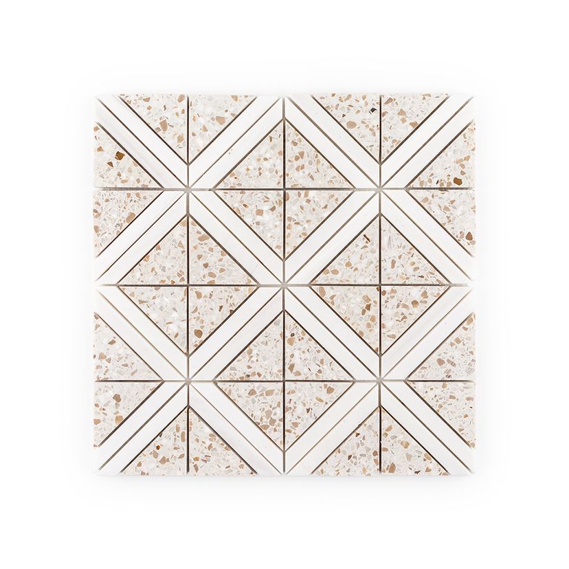 Jeffrey Court Modern Mixer Cloven 12" x 12" Terrazzo Mosaic