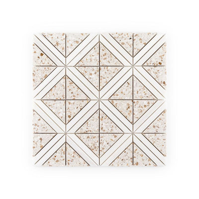 Jeffrey Court Modern Mixer Cloven 12" x 12" Terrazzo Mosaic