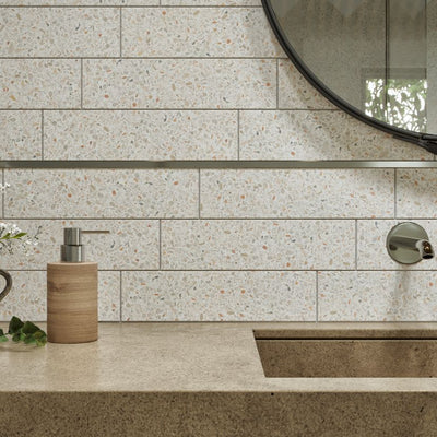 Jeffrey Court Modern Mixer 3" x 12" Terrazzo Tile