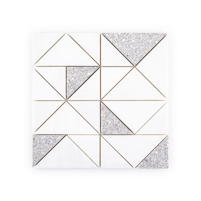 Jeffrey Court Modern Mixer Sunder 12" x 12" Terrazzo Mosaic