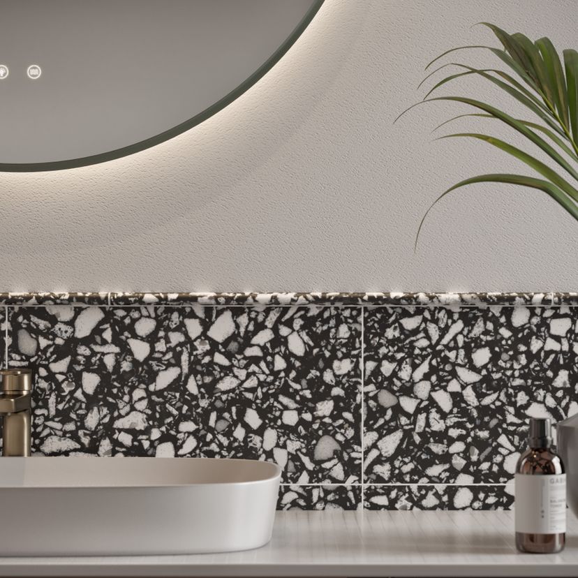 Jeffrey Court Modern Mixer 8" x 16" Terrazzo Tile