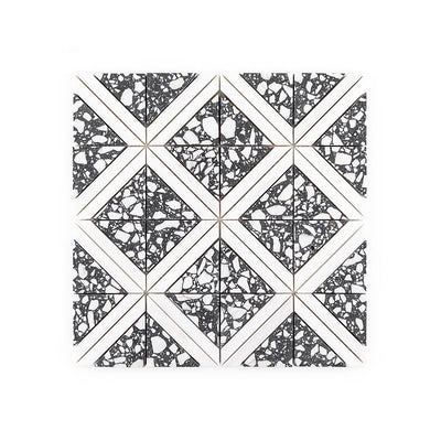 Jeffrey Court Modern Mixer Cloven 12" x 12" Terrazzo Mosaic