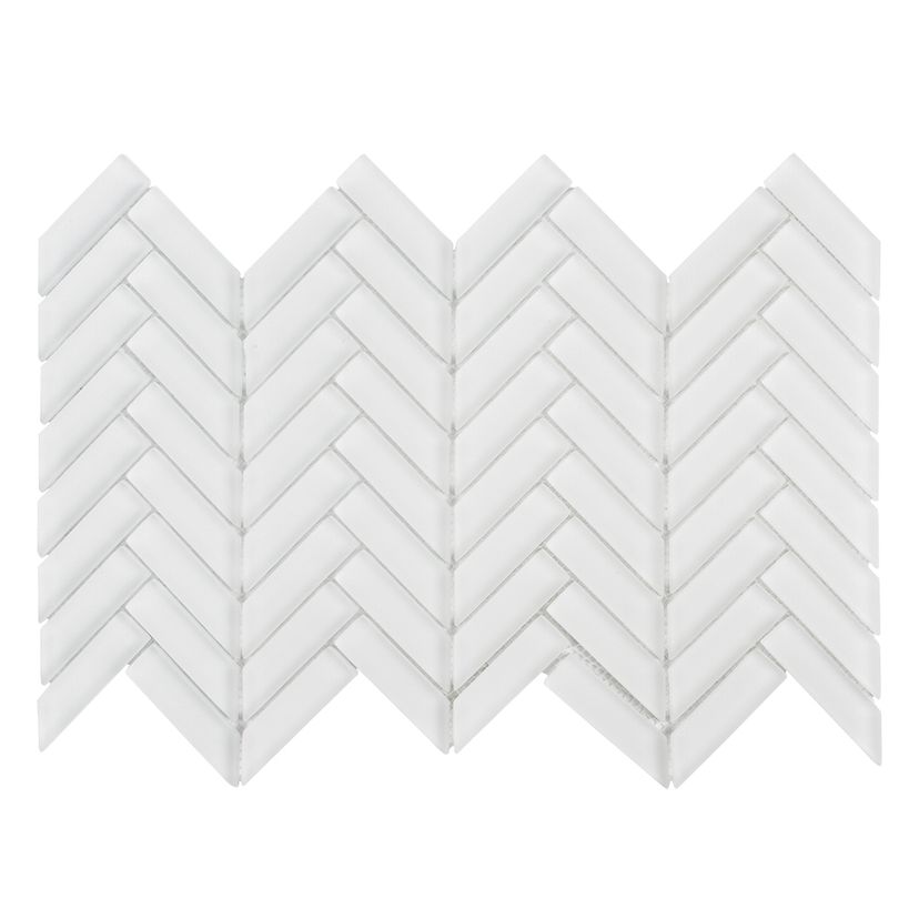 Jeffrey Court Reef Reed 9.5" x 15.38" Glass Mosaic