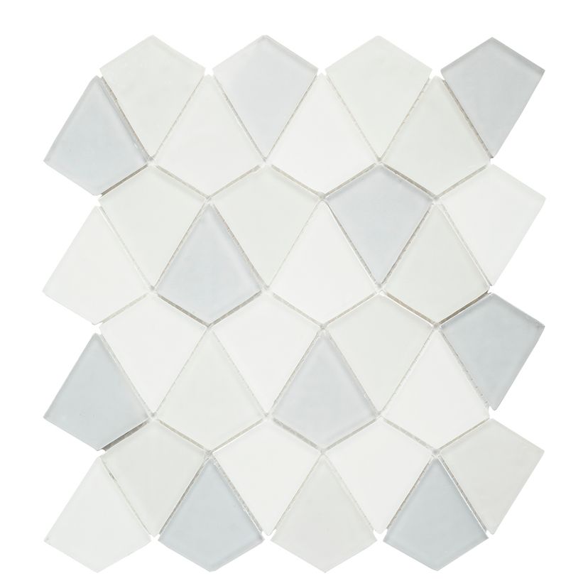 Jeffrey Court Reef Strand 10.5" x 11.75" Glass Mosaic