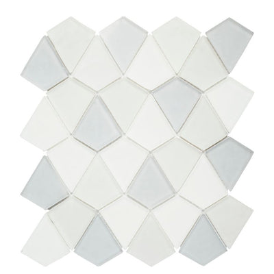Jeffrey Court Reef Strand 10.5" x 11.75" Glass Mosaic