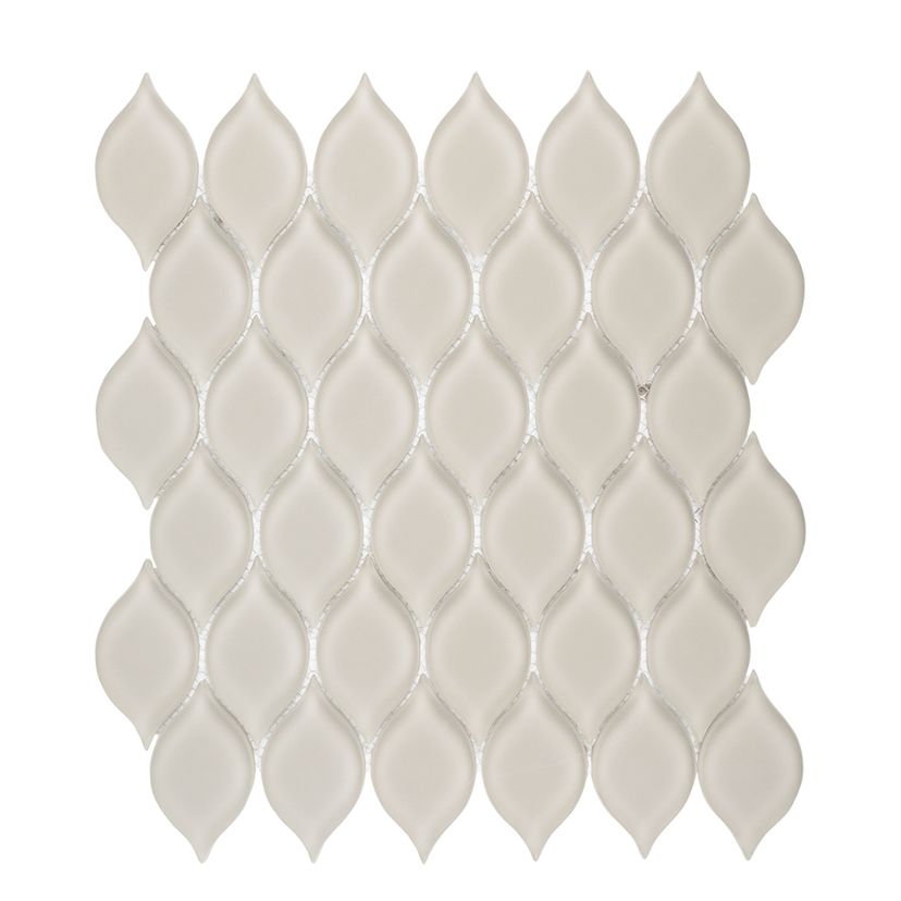 Jeffrey Court Reef Shoal 9.5" x 10.88" Glass Mosaic