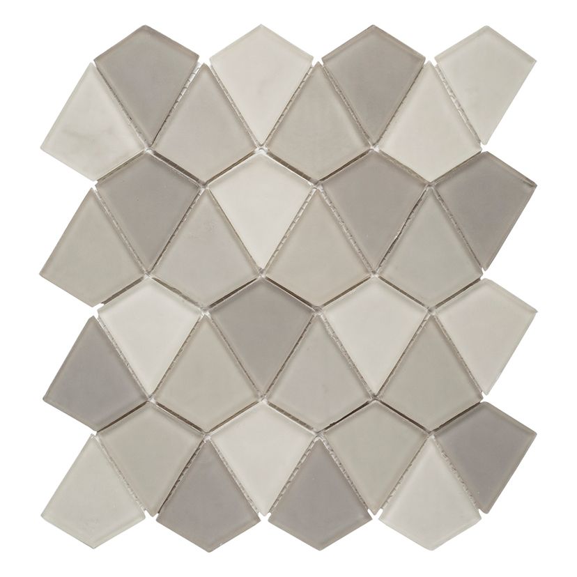 Jeffrey Court Reef Strand 10.5" x 11.75" Glass Mosaic