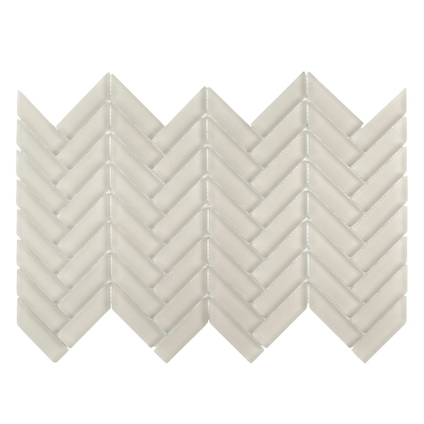 Jeffrey Court Reef Reed 9.5" x 15.38" Glass Mosaic