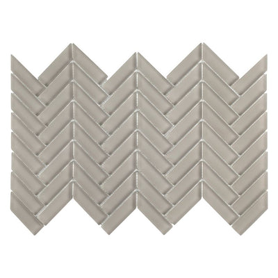 Jeffrey Court Reef Reed 9.5" x 15.38" Glass Mosaic