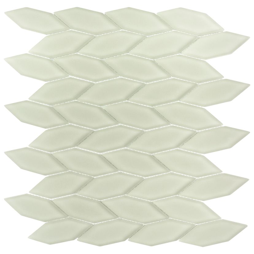 Jeffrey Court Reef Nori 10.88" x 12.5" Glass Mosaic
