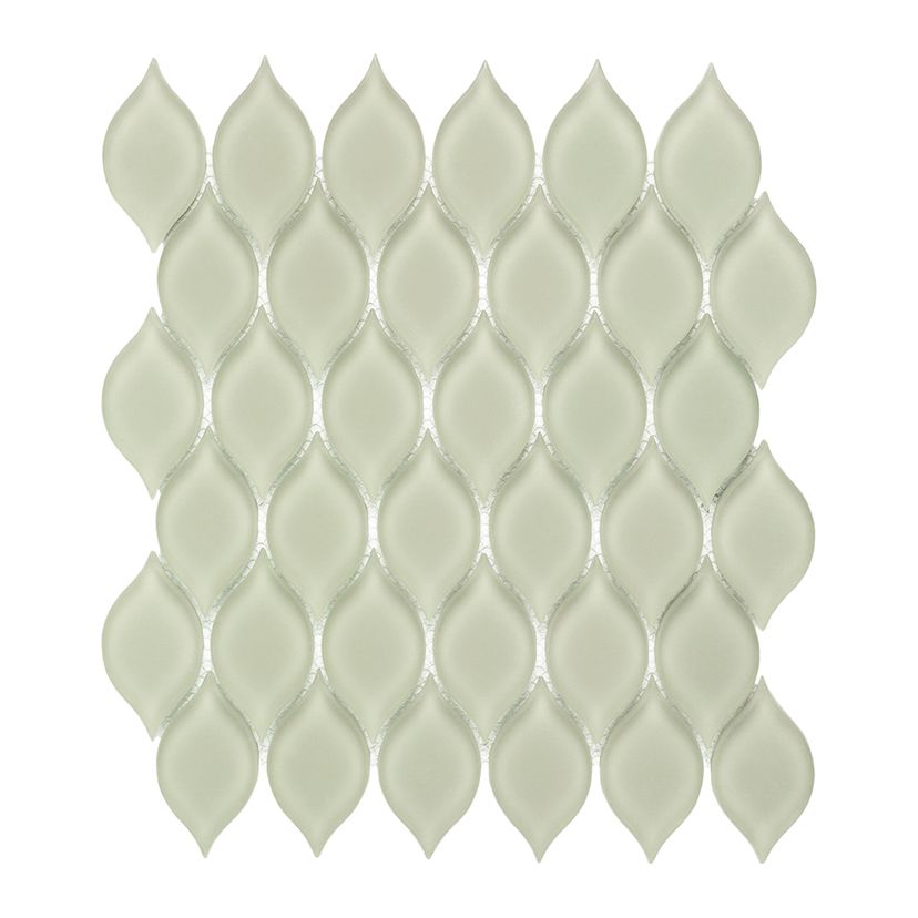 Jeffrey Court Reef Shoal 9.5" x 10.88" Glass Mosaic