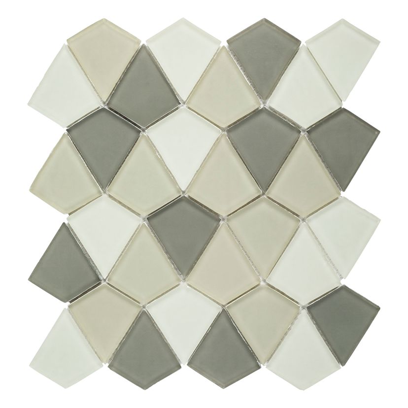 Jeffrey Court Reef Strand 10.5" x 11.75" Glass Mosaic