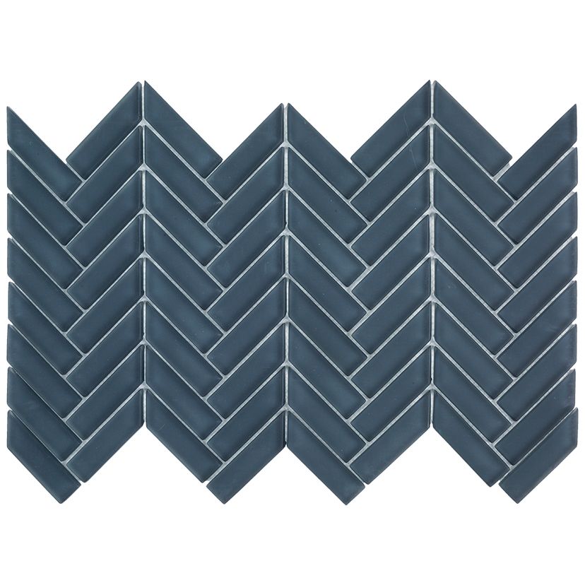 Jeffrey Court Reef Reed 9.5" x 15.38" Glass Mosaic