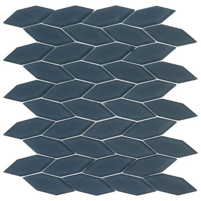 Jeffrey Court Reef Nori 10.88" x 12.5" Glass Mosaic