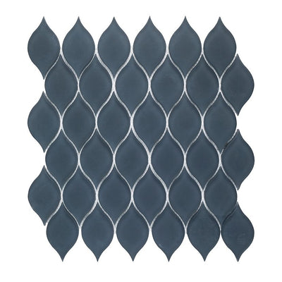 Jeffrey Court Reef Shoal 9.5" x 10.88" Glass Mosaic