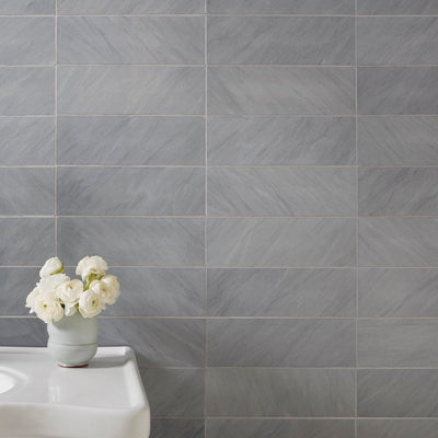 Jeffrey Court Cubist 4" x 12" Marble Tile