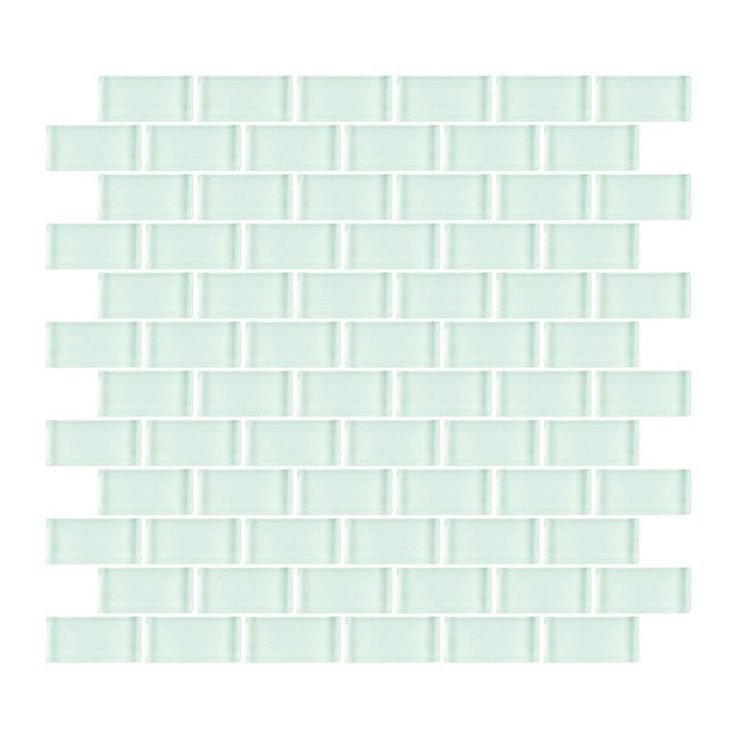 Jeffrey Court Essentials Brick 11.63" x 11.75" Glass Mosaic