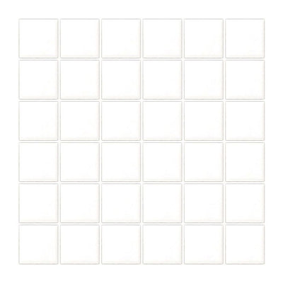 Jeffrey Court Essentials 2" Square 11.88" x 11.88" Porcelain Mosaic