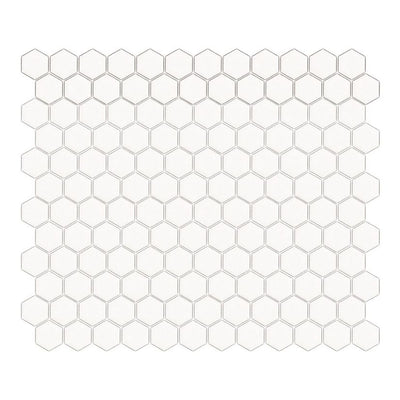 Jeffrey Court Essentials Hexagon 10.13" x 11.63" Porcelain Mosaic