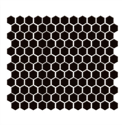 Jeffrey Court Essentials Hexagon 10.13" x 11.63" Porcelain Mosaic