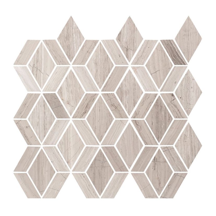 Jeffrey Court Essentials Roman Bay 10.25" x 11.63" Limestone Mosaic