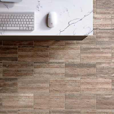 Jeffrey Court Arroyo 6" x 12" Travertine Tile