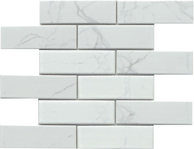 Emser Elegan 2 x 6 Offset 11" x 12" Porcelain Mosaic