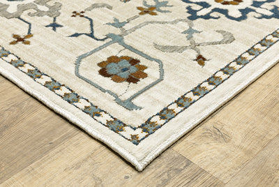 Oriental Weavers Ellington ELL10 Ivory, Blue