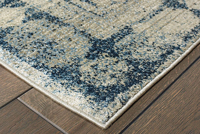 Oriental Weavers Empire 4445S Ivory, Blue