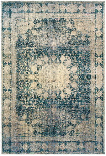 Oriental Weavers Empire 4445S Ivory, Blue