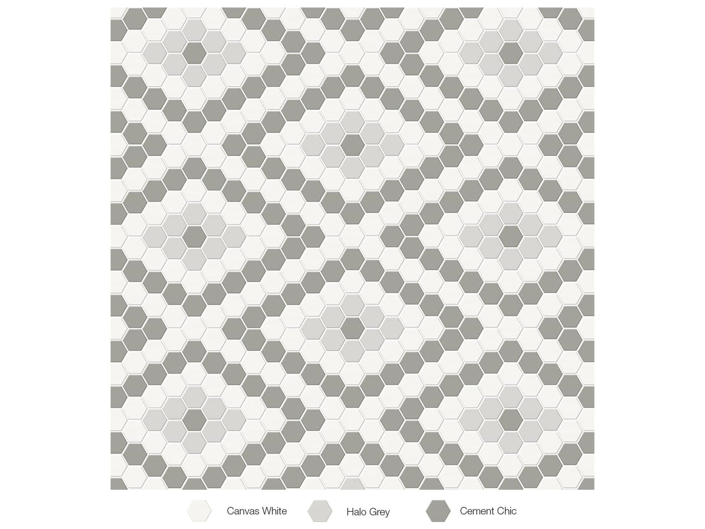 Anatolia Soho Diamond Pattern Blend 7.68" x 13.31" Porcelain Mosaic