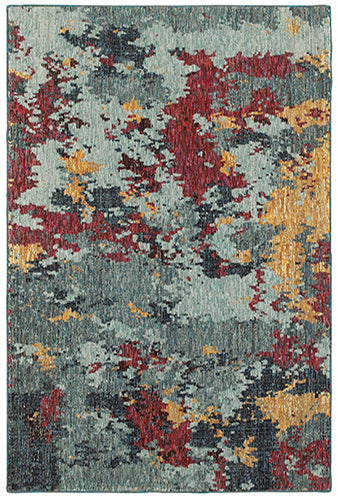 Oriental Weavers Evolution 8036C Blue, Red