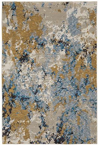 Oriental Weavers Evolution 0980A Blue, Gold