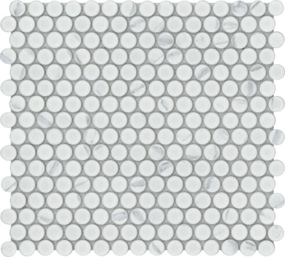 Emser Elegan Penny 11" x 12" Porcelain Mosaic