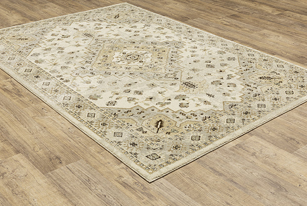 Oriental Weavers Florence 4332X Beige, Grey