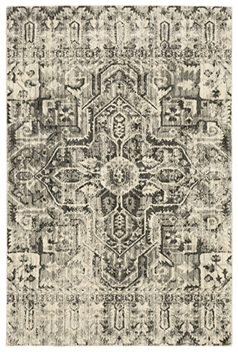 Oriental Weavers Florence 4333W Charcoal, Ivory