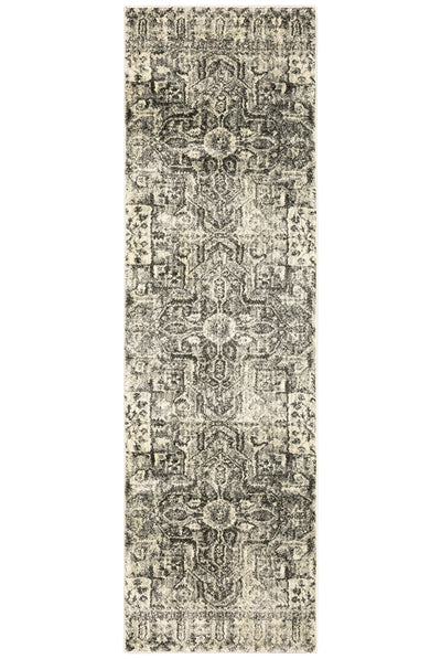 Oriental Weavers Florence 4333W Charcoal, Ivory