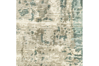 Oriental Weavers Formations 70007 Blue, Green