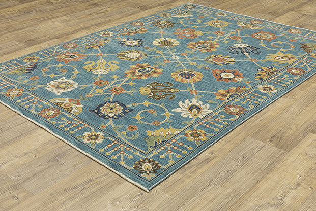 Oriental Weavers Francesca FR01E Blue, Multi