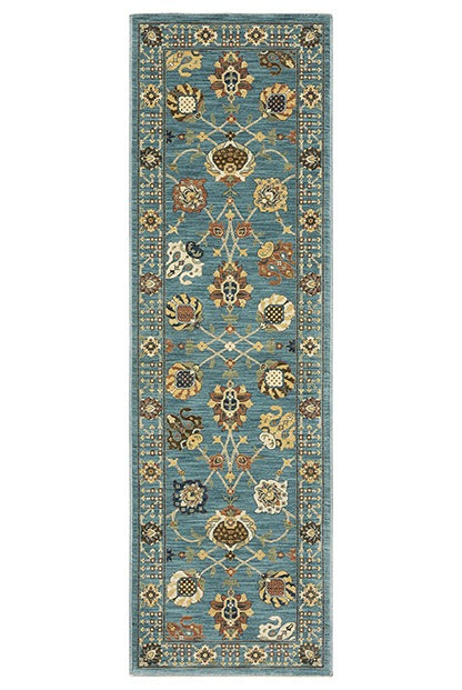 Oriental Weavers Francesca FR01E Blue, Multi